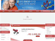 Tablet Screenshot of amarsempre.com.br